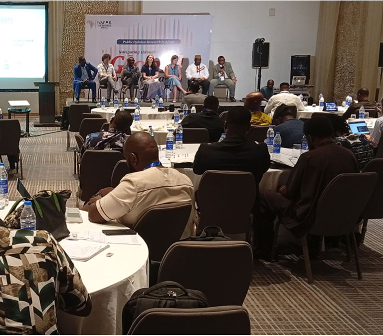 photo of Group of people seated for the Wapor ssa conference