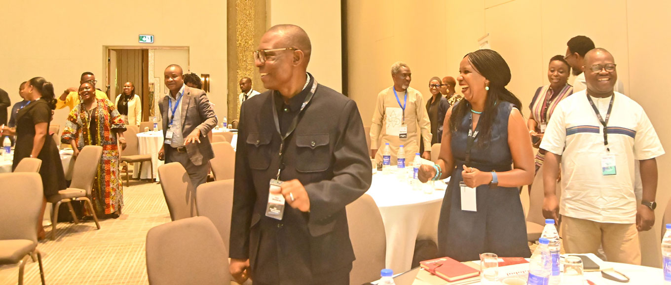 group photo of members at the WAPOR SSA conference in Lagos NIGERIA